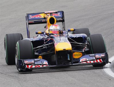SEBASTIAN VETTEL - F1 Almanya Pist'inde pole pozisyonu Sebastian Vettel'in