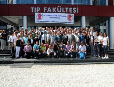 HALUK İMGA - Basın Mensupları İl Protokolü İle Bir Araya Geldi