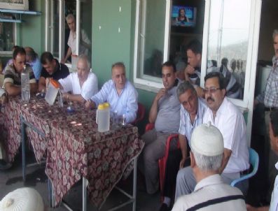 ALİ UZUNIRMAK - Mhp Aydın Milletvekillerinden, Eski Bakan Koç'un Köyüne Destek Sözü