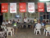 Salihli Chp'den Köylere 'Hayır' Çıkartması