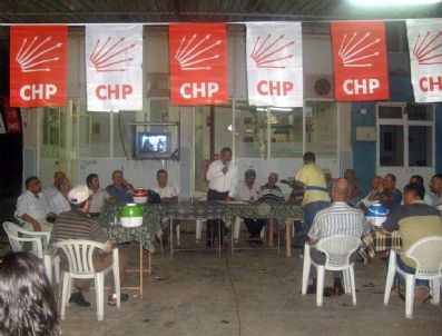 MAZLUM NURLU - Salihli Chp'den Köylere 'Hayır' Çıkartması