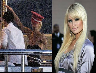 PARİS HİLTON - Bu poz Paris Hilton'un başını yakacak