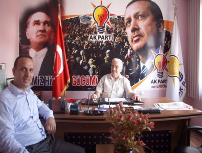 AHMET OKTAY - İha Bölge Müdürü'nden Ak Partiye Ziyaret