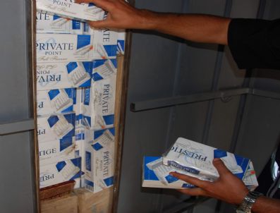 Gaziantep'te 45 Bin Paket Kaçak Sigara Ele Geçirildi