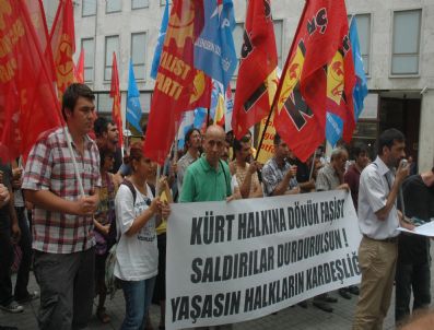 ODAKULE - İnegöl Ve Hatay'daki Olaylar Protesto Edildi