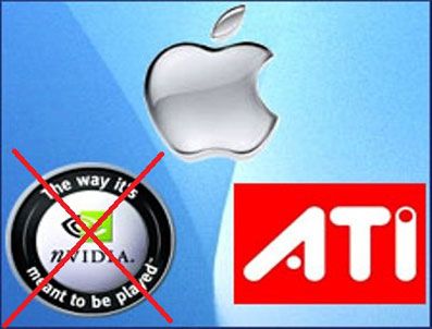 NVIDIA - Apple ATI'yi seçti Nvidia cephesi sessiz