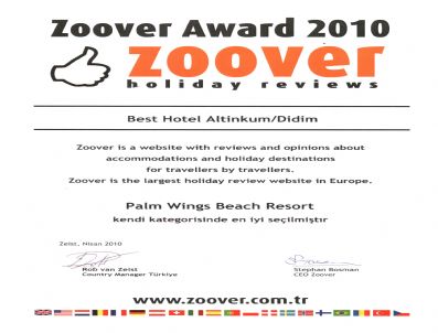 Didim'deki 5 Yıldızlı Tatil Köyüne Ödül