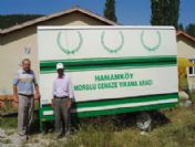 Hamam Köye Gezici Morglu Cenaze Yıkama Aracı