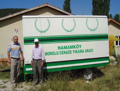 ABDULLAH ERDEM CANTİMUR - Hamam Köye Gezici Morglu Cenaze Yıkama Aracı