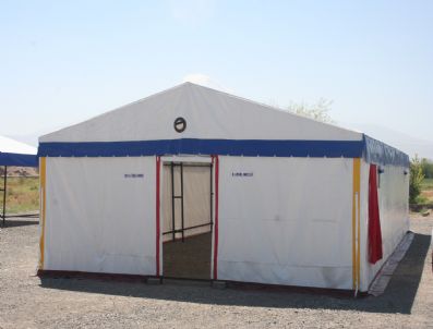 FERHAT AKKUŞ - Köylere Taziye Çadırı Dağıtımı