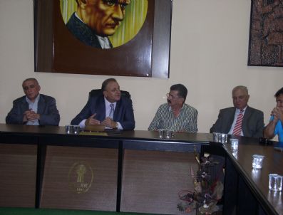 ERDAL SIPAHI - Mhp'den, Aydın Esnaf Ve Sanatkarlar Odaları Birliği'ne Ziyaret