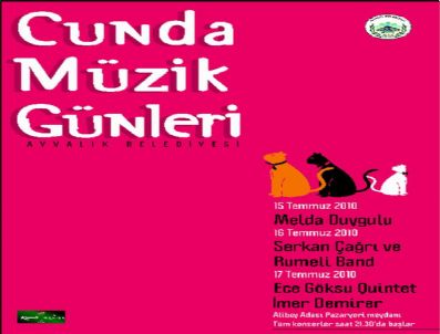 CUNDA ADASı - '1. Cunda Müzik Günleri' Başlıyor