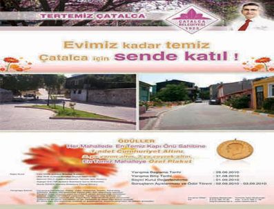 CEM KARA - Evimiz kadar temiz Çatalca için ödüllü yarışma