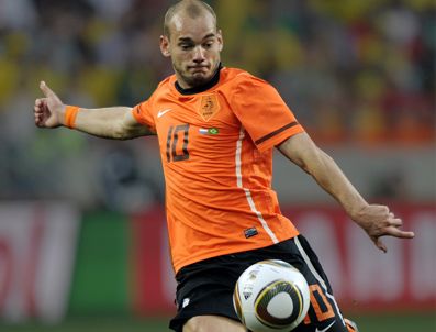 Hollandalı Sneijder'in büyük sevinci Haberi