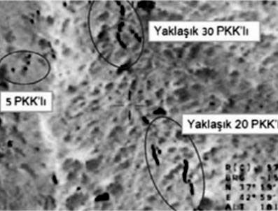 PKK'lılar Sınırdan böyle giriyor...