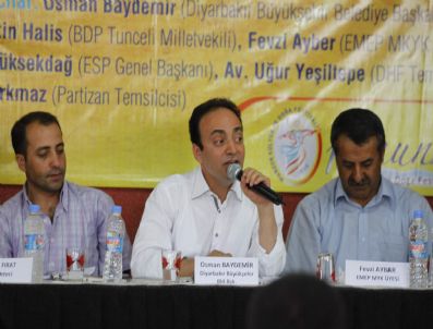 OSMAN BAYDEMIR - Diyarbakır Büyükşehir Belediye Başkanı Baydemir'den Açıklamalar