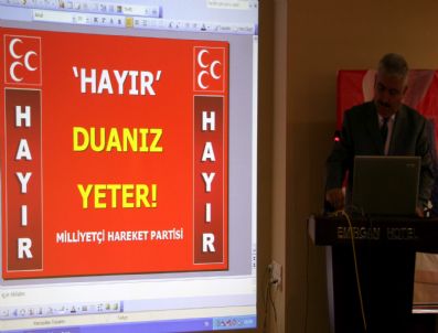 BÖLÜCÜLÜK - Mhp, Genel Başkan Yardımcısı Edip Semih Yalçın'dan 'Hayır' Toplantısı