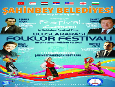 FERHAT GÖÇER - Şahinbey Belediyesi'nden Folklor Festivali