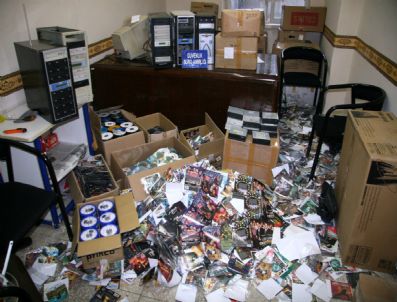 Aydın'da Korsan Operasyonu