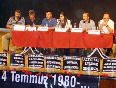 ALEVILIK - 'Çorum olaylarında figürandık'