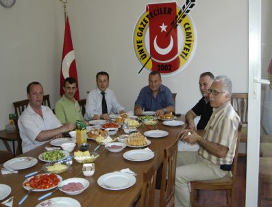 İBRAHIM COŞKUN - İlk Ziyaret Ordu Gazeteciler Derneği'nden
