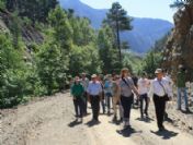 Kapuzbaşı'nda Doğa Yürüyüşü Yapıldı