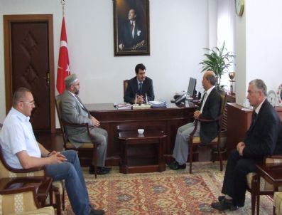 BALKAR - Rusya Federasyonu Kabartay Balkar Müftüsü Vali Şahin'i Ziyaret Etti