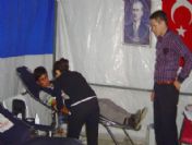 Hisarcık'ın Festival Alanı'nda Kan Bağışı Kampanyası