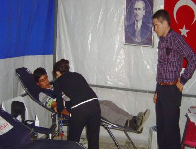 HEPATIT C - Hisarcık'ın Festival Alanı'nda Kan Bağışı Kampanyası