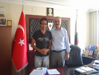 İRFAN TATLıOĞLU - Süheyl Uygur'dan Orhaneli Belediyesi'ne Ziyaret