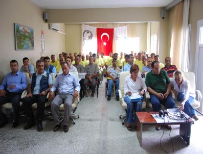 MEHMET SAĞLAM - Kozan Orman İşletmesi Personeline İş Güvenliği Ve Sağlığı Eğitimi