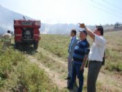 Ayaklıkırı Köyündeki Yangın Korkuttu