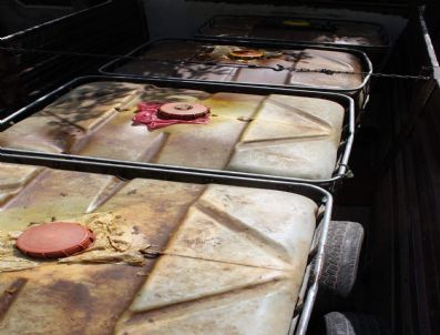 Taşlıçay'da 3 Bin 950 Litre Kaçak Akaryakıt Ele Geçirildi