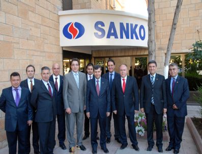 ZEUGMA - Vakıfbank Genel Müdürü Kalkan Sanko'da