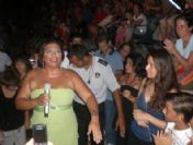 Ayvalık'ta Işın Karaca Davullada Coşturdu