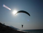 İnebolu'da Yamaç Paraşütü