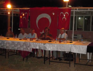 RECEP TANER - Akbük Mhp'de Referandum Çalışmaları