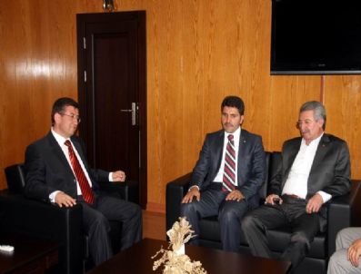 SEBAHATTİN KARAKELLE - Yeni Emniyet Müdürü Tüzel'e, Hoşgeldin Ziyareti