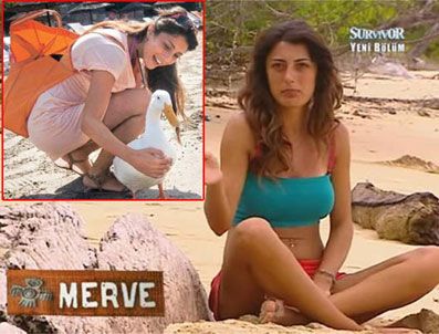 MERVE OFLAZ - Survivor'da Merve şov