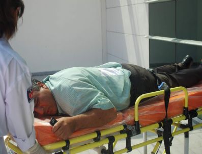 Kayseri'de Trafik Kazası : 2 Yaralı