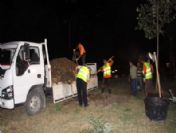 Kastamonu'da İşçilerin Gece Mesaisi