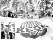 KESK masayı terk etti