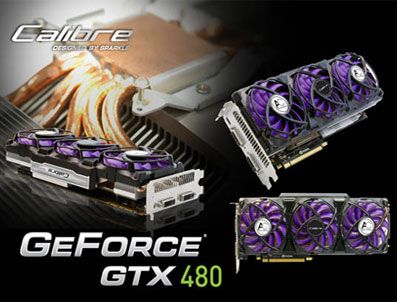 NVIDIA - Sparkle GeForce GTX 480 Calibre X480