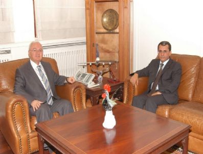 İNCELER - Musul Başkonsolosu Yıldız'dan Vali Erkmen'e Ziyaret