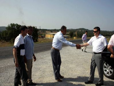 NIHAT KARABIBER - Vali Yılmaz Arslan Köy Yollarını İnceledi