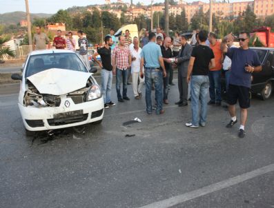 Kdz. Ereğlide Trafik Kazası 1 Yaralı