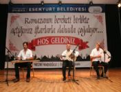 Esenyurt'ta iftar yemeği