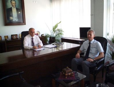 İBRAHIM ÇAY - Hema'dan Yeni Kaymakama Makamında Ziyaret