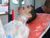 Kaynar Sular Başından Aşağı Döküldü