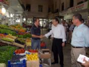 Ak Parti Genel Başkan Yardımcısı Uğur Balıkesir'de Esnaf Ziyaretlerinde Bulundu